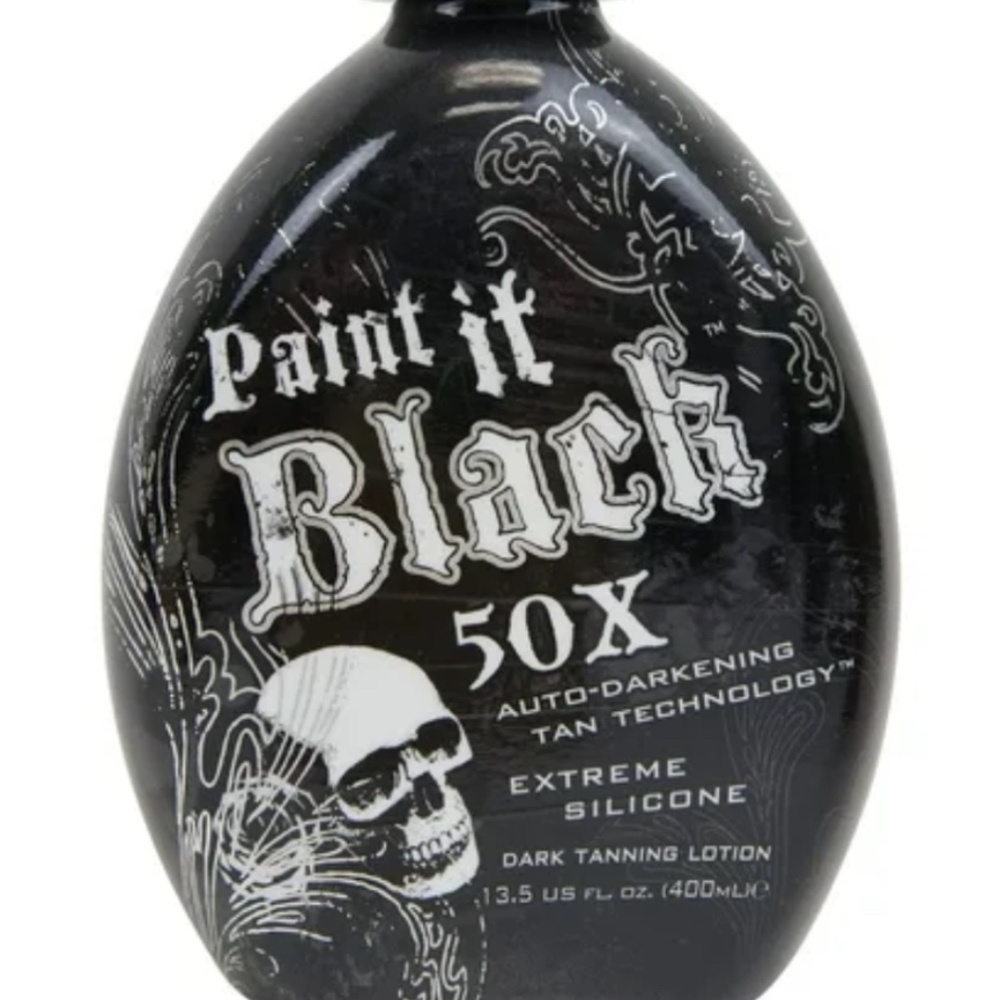 New Sealed Millennium Paint It Black 50X Auto Dark Tanning Salon Lotion 400ml